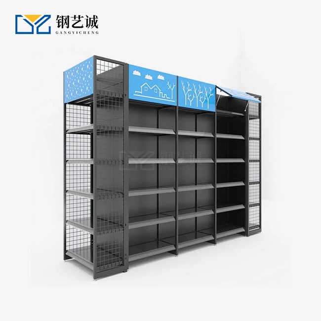 Grocery Store Display Shelves